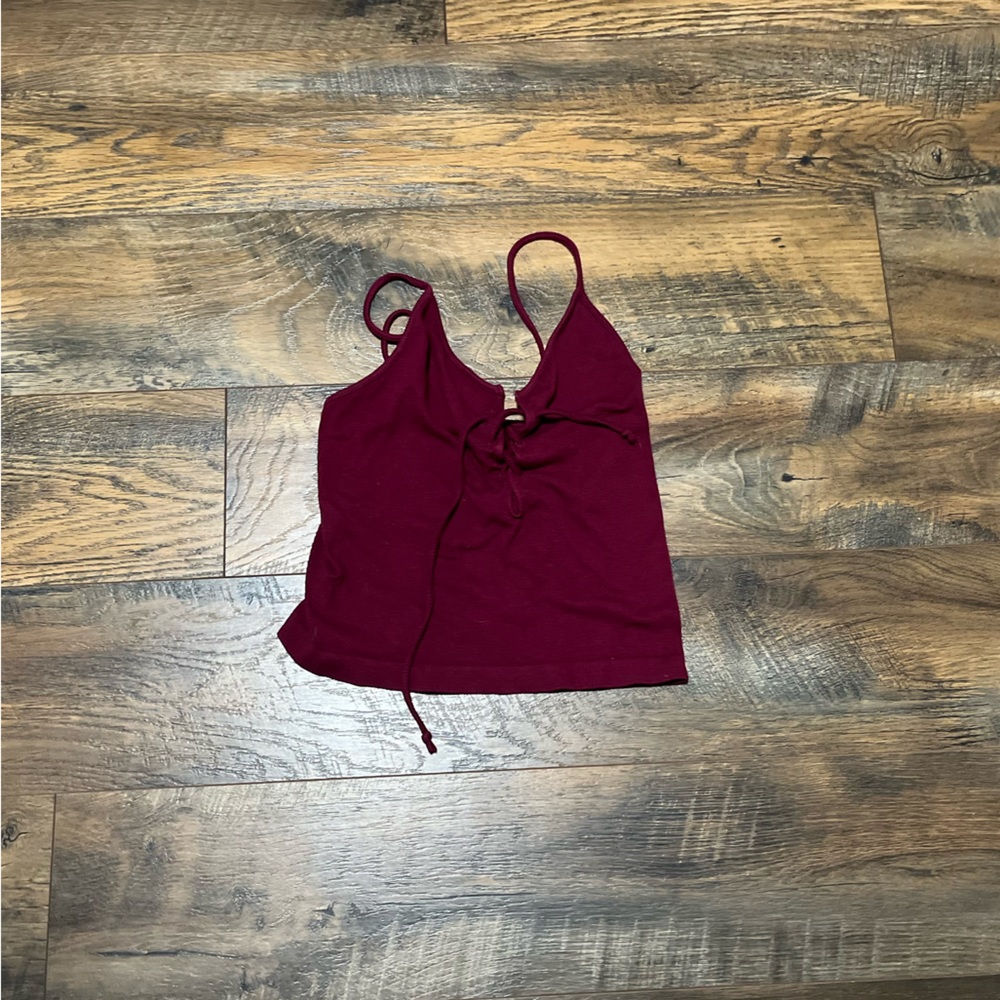 Bundle of 3 tank tops, all size small. 1 maroon and 2 black.